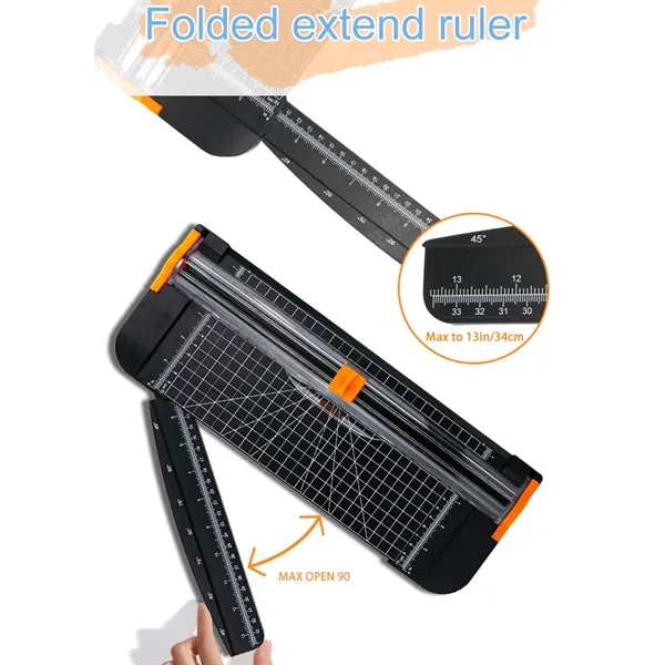 Portable A4 Photo Paper Cutter w/ Ruler