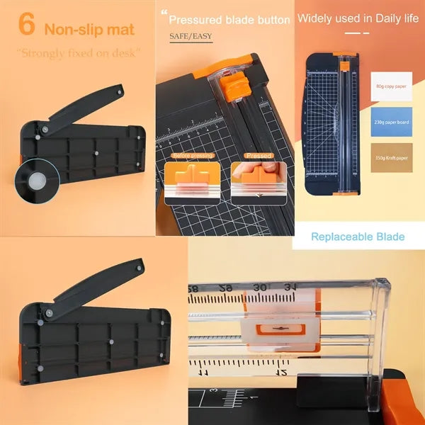 Portable A4 Photo Paper Cutter w/ Ruler