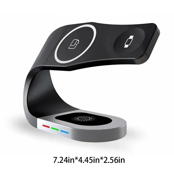Home office travel 3 in 1 fast station wireless charger