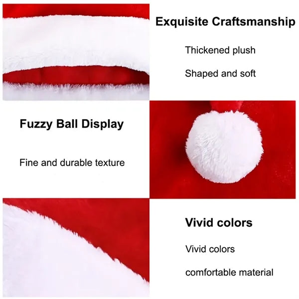 Plush Santa Hat