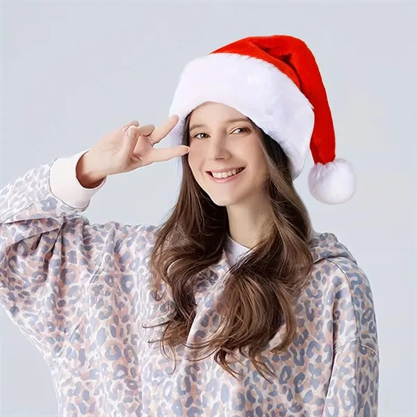 Plush Santa Hat