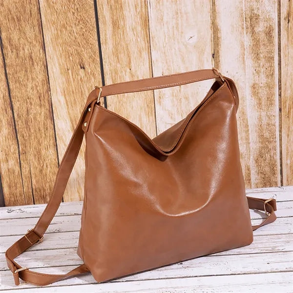 Large capacity portable women convertible backpack tote bag