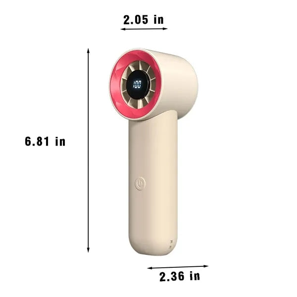 Travel concerts cooling foldable handheld personal fan