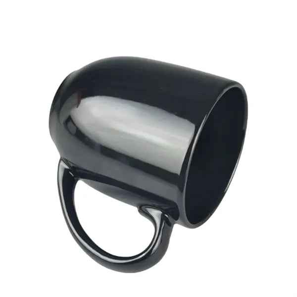 14oz Glossy Ceramic Mug w/ Handle