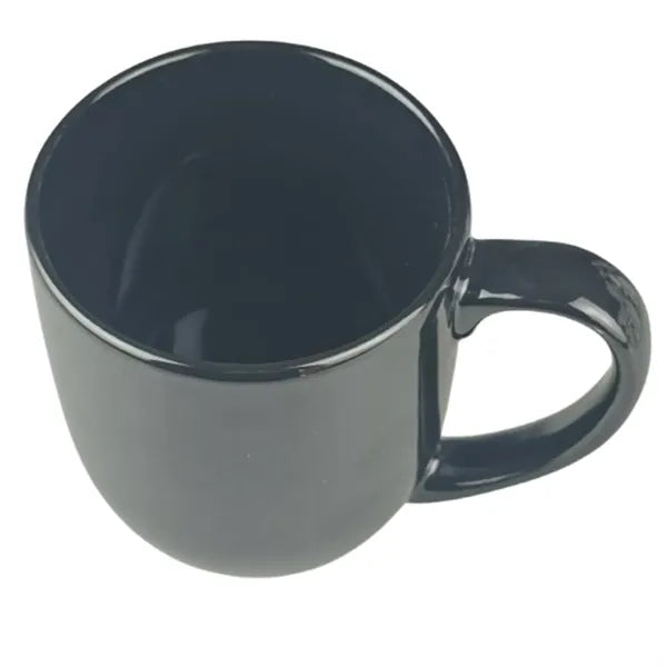 14oz Glossy Ceramic Mug w/ Handle