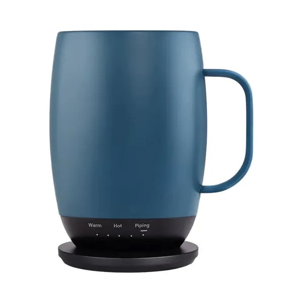 12oz Adjustable Heat Smart Warmer Stainless Steel Mug Set