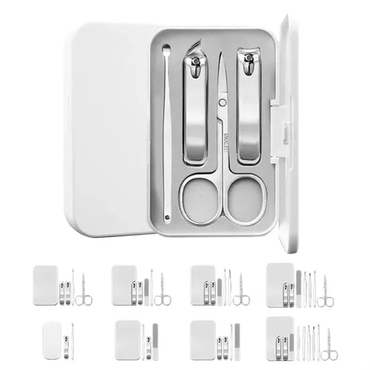 Stainless Steel Manicure Set Nail Clippers Kit