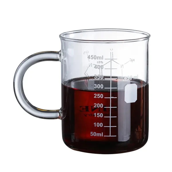 16oz Borosilicate Glass Measuring Mug w/Handle
