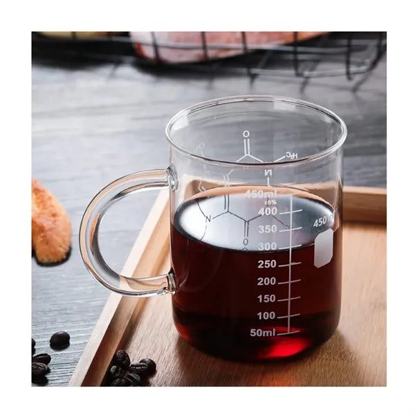 16oz Borosilicate Glass Measuring Mug w/Handle