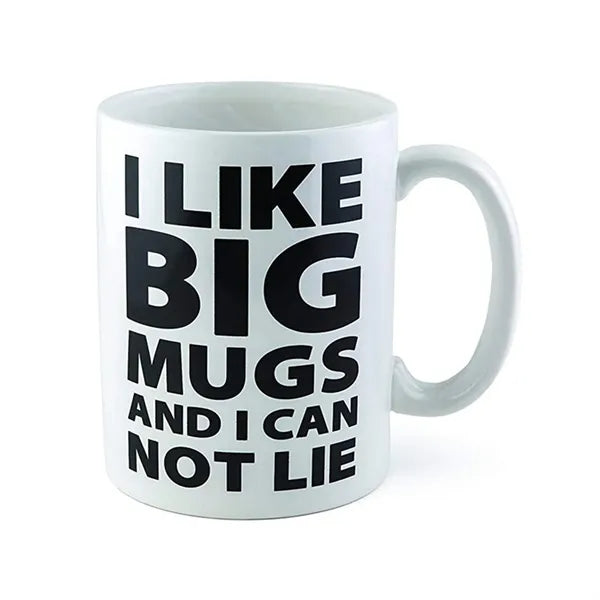64oz Wide Mouth Ceramic Mug w/ Handle