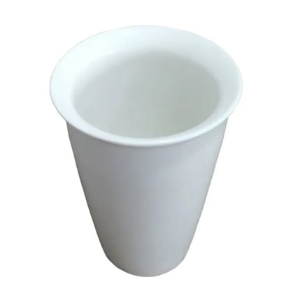 12oz Double Wall Insulated Ceramic Cup w/ Lid