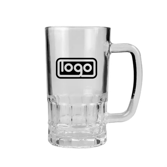 17oz Large Capacity Heat Resistant Glass Cup w/Handle