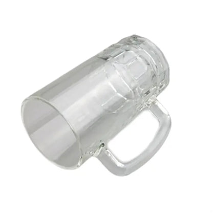 17oz Large Capacity Heat Resistant Glass Cup w/Handle