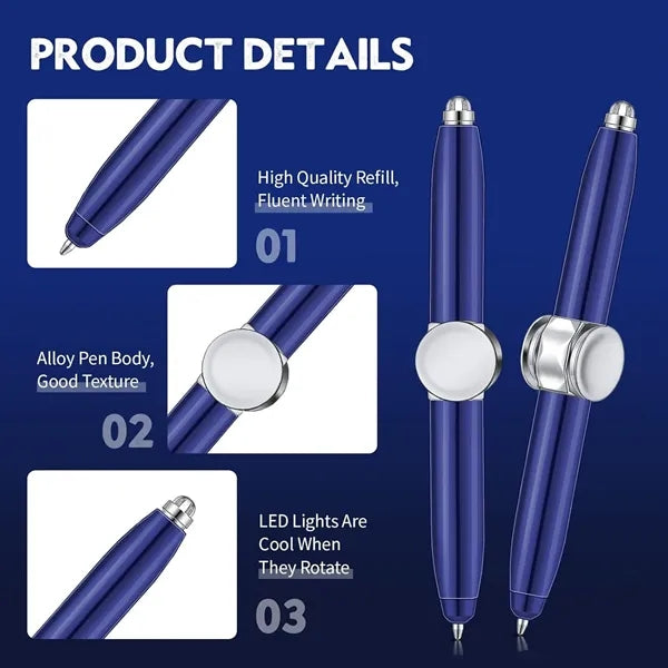 Fidget Pen Spinning Pen with LED Light