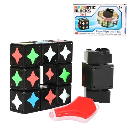 Magnet Fidget Spinner Glow