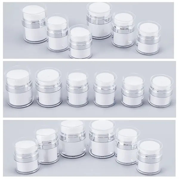 Airless Pump Jar Vacuum Bottle Travel Lotion Container
