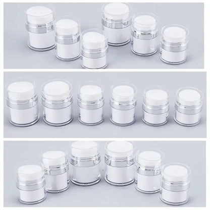 Airless Pump Jar Vacuum Bottle Travel Lotion Container