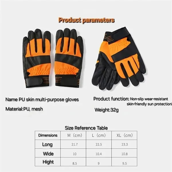 Heavy Duty Touchscreen Work Gloves