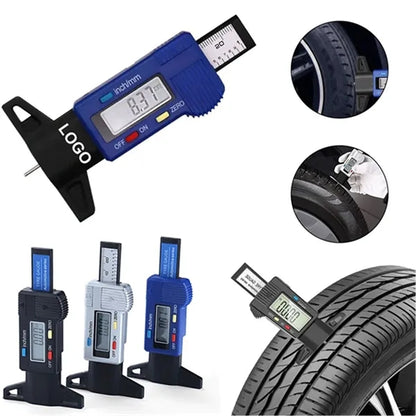 LCD Digital Tire Tread Depth Gauge Tool