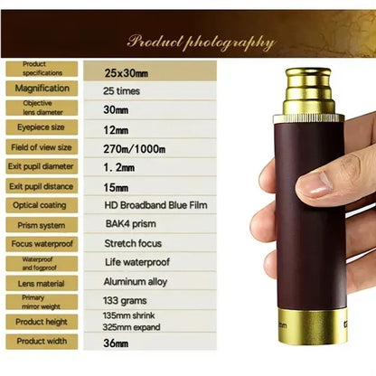 Collapsible Pirate Design Monocular