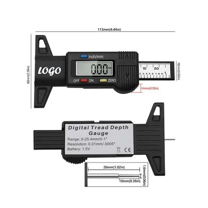 Digital Tire Tread Gauge