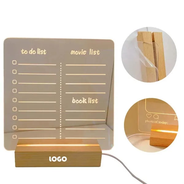 Luminous Acrylic Message Board
