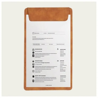 A5 PU Leather Clipboard