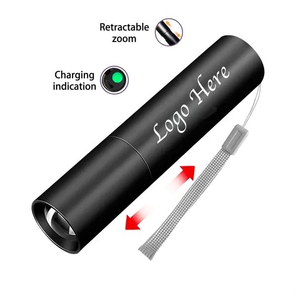 Rechargeable Alloy LED Flashlight