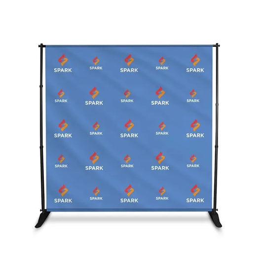 Adjustable Vinyl Banner - Premium Stand Double Sided 10ft x