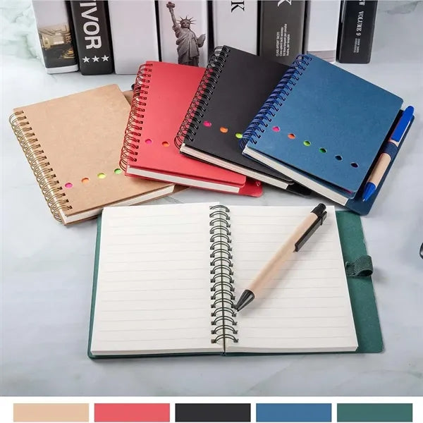 Kraft Spiral Pocket Notebook