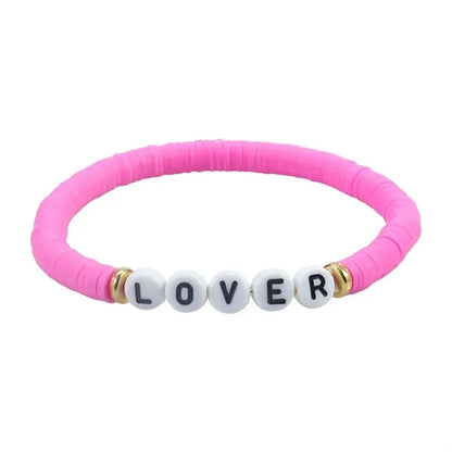 Surfer Bracelets Clay Bead Bracelet