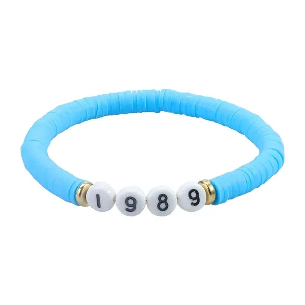 Surfer Bracelets Clay Bead Bracelet