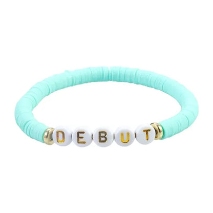 Surfer Bracelets Clay Bead Bracelet