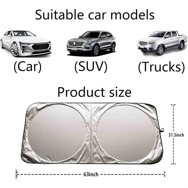 Foldable Car Windshield Sun Shade