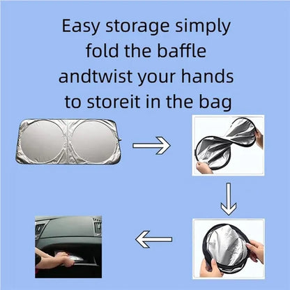 Foldable Car Windshield Sun Shade