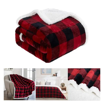 Custom 50"x60" Double Layer Throw Blanket