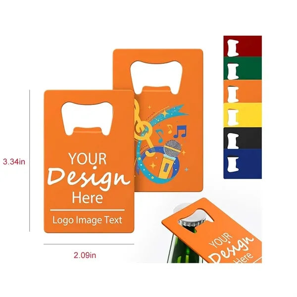 Custom Credit Card Bottle Opener