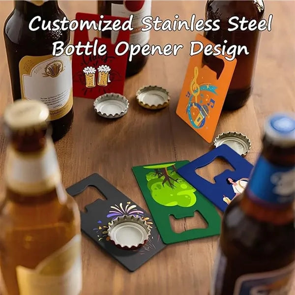 Custom Credit Card Bottle Opener
