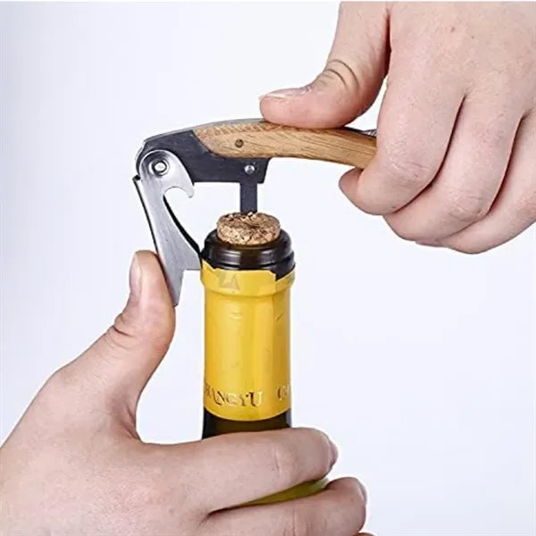 Personalized 4 Piece Bamboo Wine Opener Set