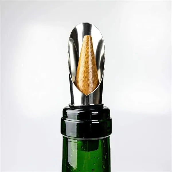 Personalized 4 Piece Bamboo Wine Opener Set