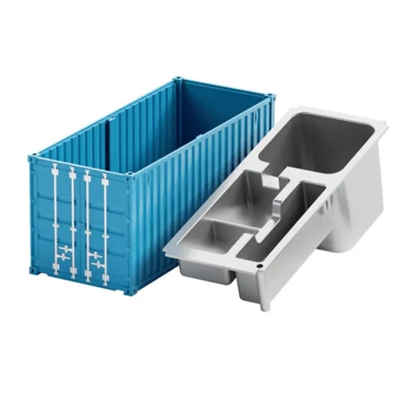 Shipping Container Pen Holder Office Desktop Organizer