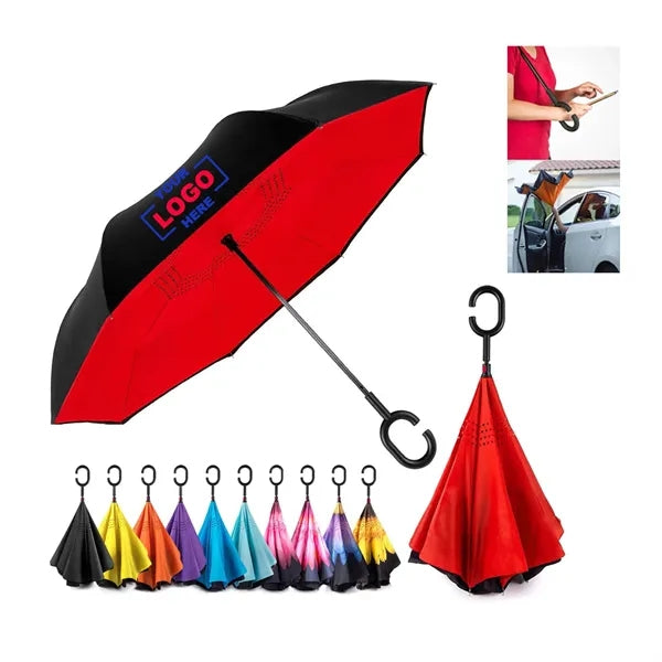 Double Layer Reversible Inverted Umbrella