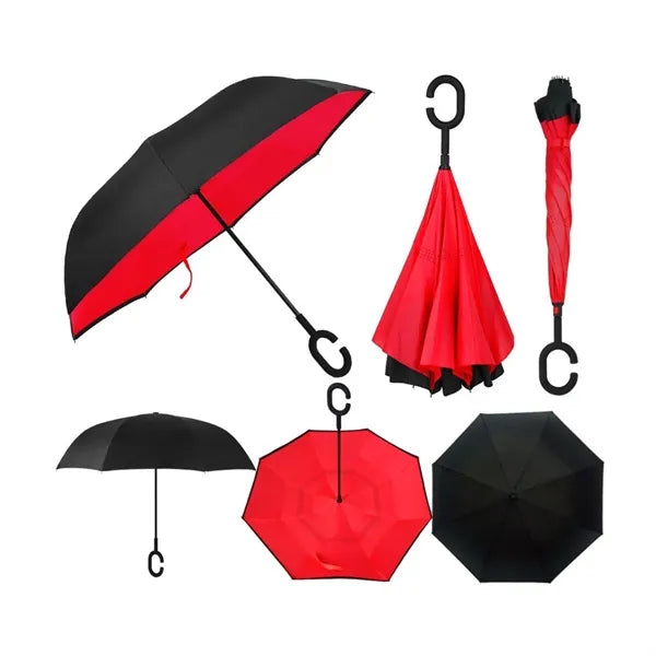 Double Layer Reversible Inverted Umbrella