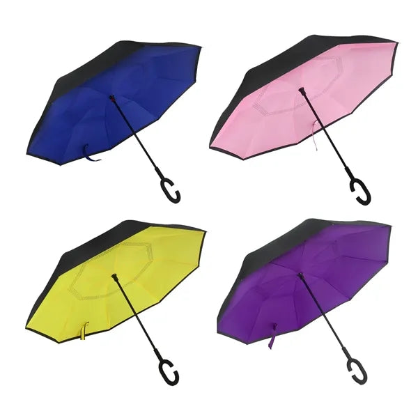 Double Layer Reversible Inverted Umbrella