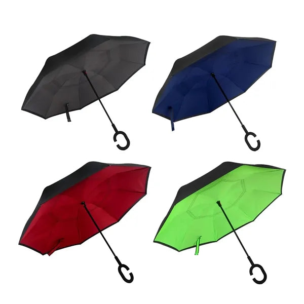 Double Layer Reversible Inverted Umbrella