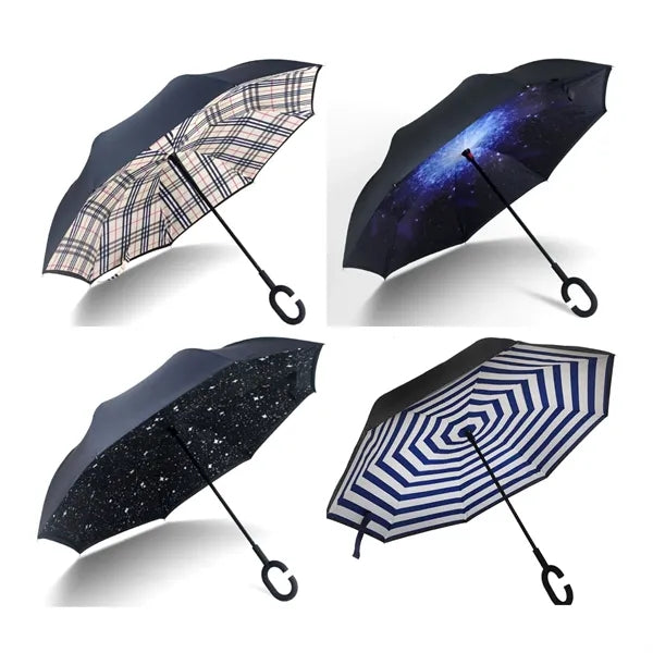 Double Layer Reversible Inverted Umbrella