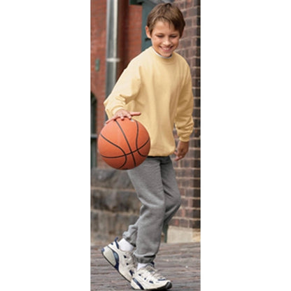 Jerzees Youth 8 oz 50/50 Nublend Fleece Crew - Dark/Color