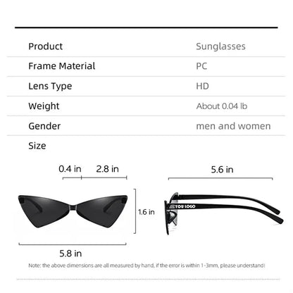 Cat Eye Sunglasses UV Protection Exaggerated Party Fashion