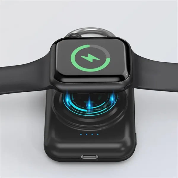 Mini 1800mAh Smartwatch Wireless Power Bank