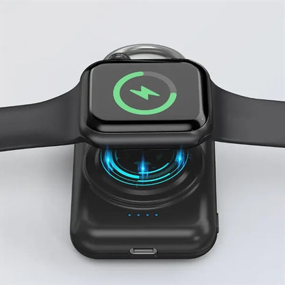 Mini 1800mAh Smartwatch Wireless Power Bank